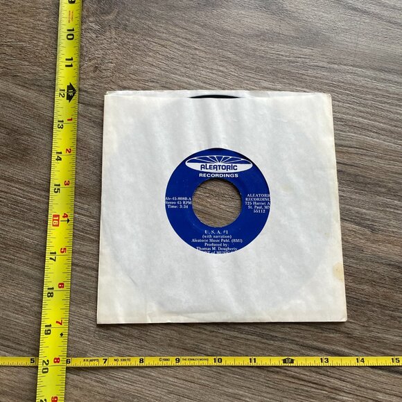 USA #1 Do You Believe In Miracles? RARE Vinyl 45 RPM  $500 - Picture 3 of 8